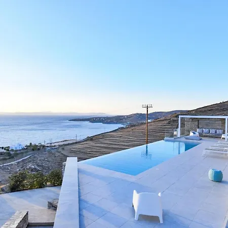 Luxurious With An Infinity Swimming Pool Sea And Sunset View * Ligia (Kea)